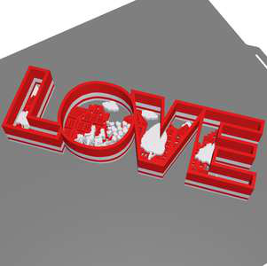 Placa LOVE
