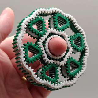 Spinner giratório
